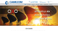 Desktop Screenshot of camecom.it